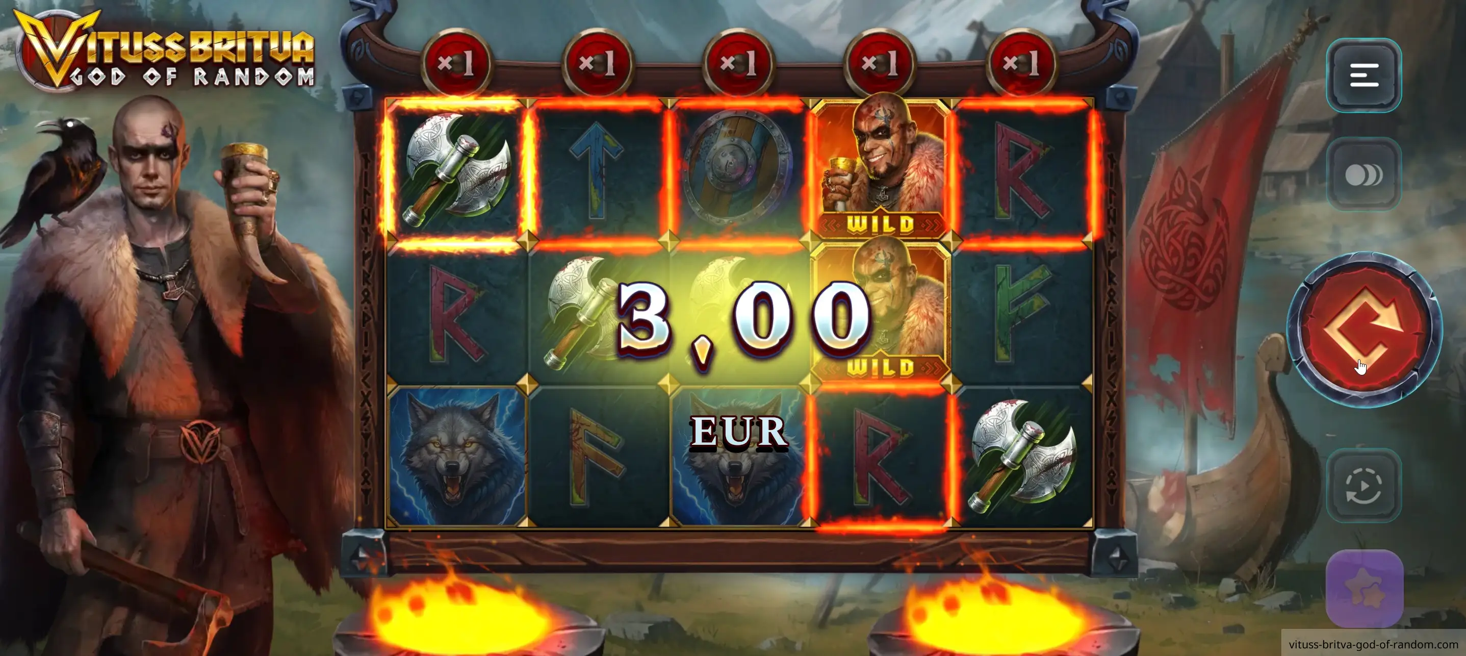 Tips for playing Vituss Britva God of Random slot effectively