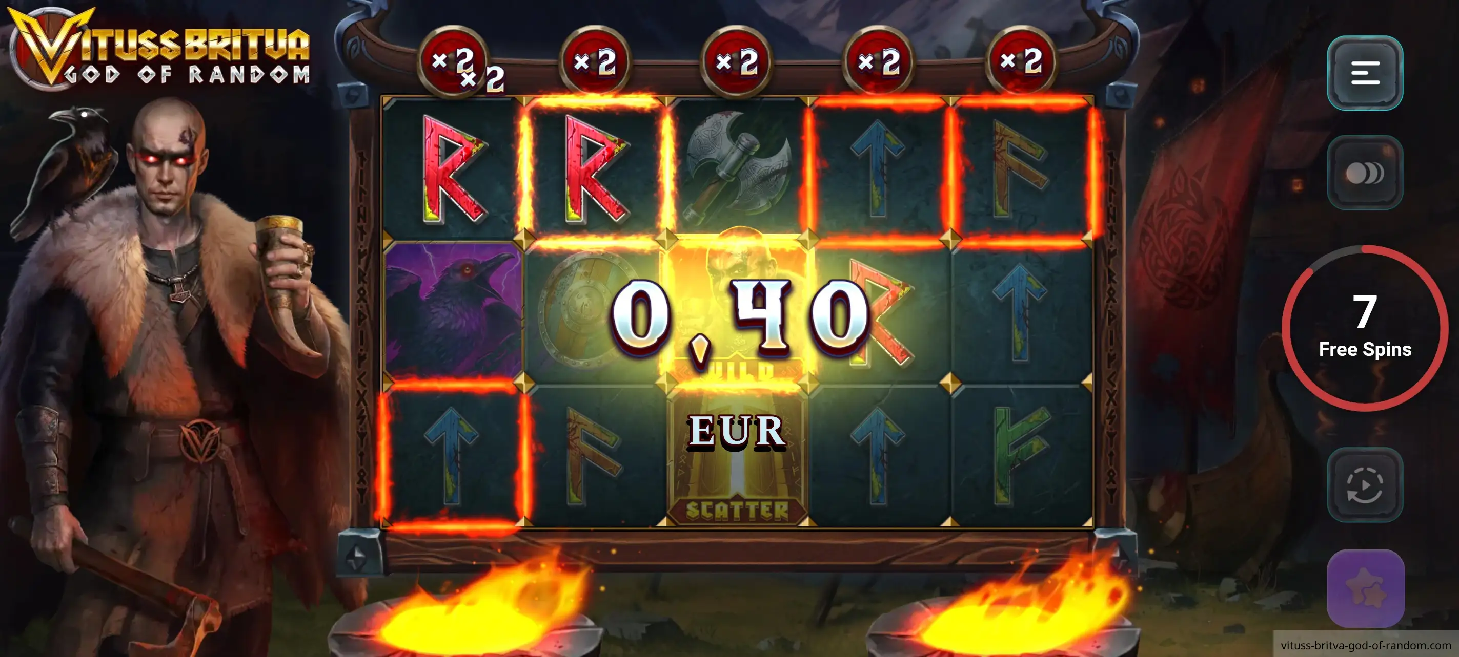 Play Vituss Britva God of Random Slot